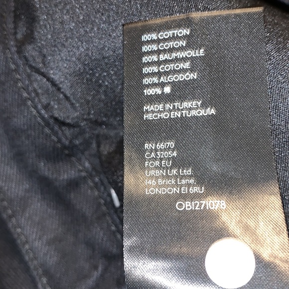 Free People We The Free Stove Pipe Jean in Black Out 31 - Picture 9 of 9